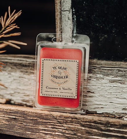 Cinnamon And Vanilla Soy Wax Melts - Ye’ Olde Chandler