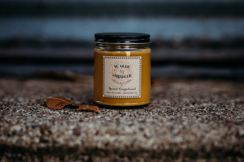 Spiced Gingerbread 8oz Soy Candle - Ye’ Olde Chandler